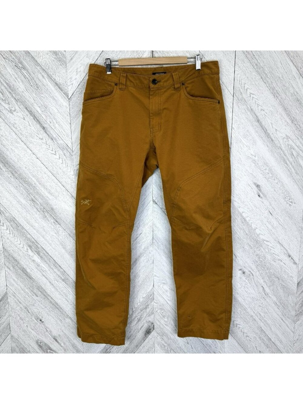 Arc'teryx Cronin Pants Mens Size 36x32 Outdoor Climbing Double Knee Relaxed Fit